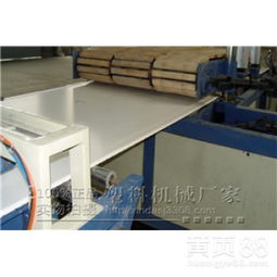 PVC建筑模板生产线设备 现代建筑施工的高效利器