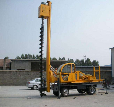 骐鑫建筑 以专业螺旋打桩机服务，夯实鱼台地区建筑根基